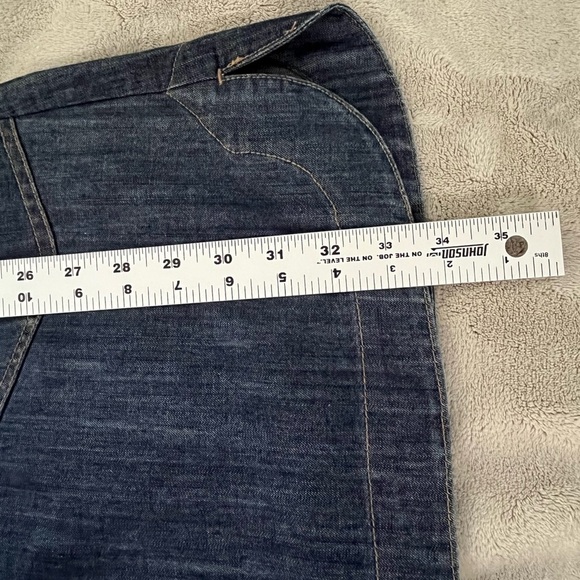 Joe Fresh Denim Chambray Dress Women’s XS Contemporary Minimalist Casual Modest - Picture 15 of 15